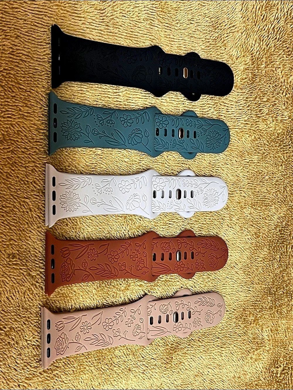 5  Lot Floral Smartwatch Bands